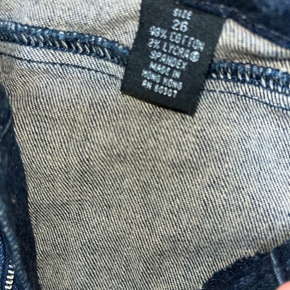 Sergio Valente rhinestone detailed straight leg jeans - Picture 3 of 14